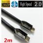 hdmi 2.0 24k gold plated high speed male full hd with